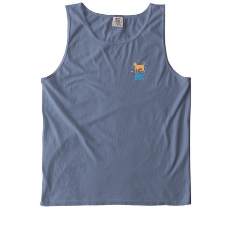 Our 8th Anniversary!, a Blue Jean Comfort Colors Tank Top
