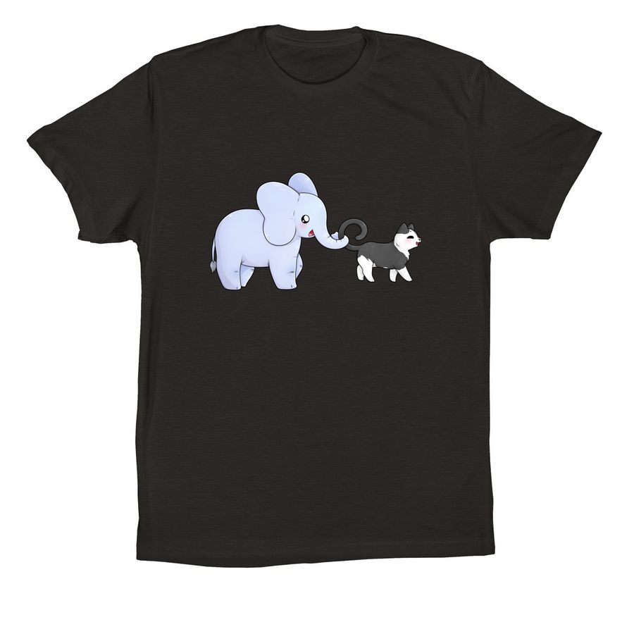 St. Jude: Toph & Elephant- Shirt, a Black Premium Cotton Tee