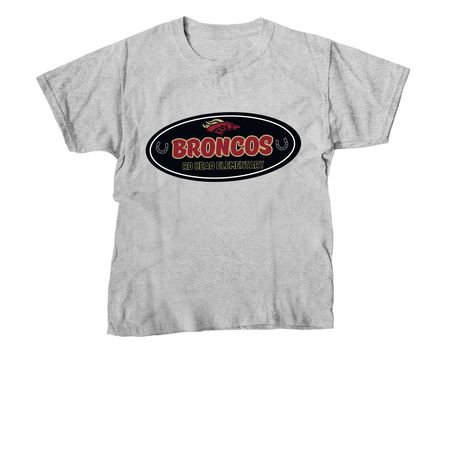 Broncos, a Sport Grey Youth Unisex Tee