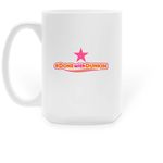 Come and Take it, Maura, a White Large Coffee Mug (back-view)