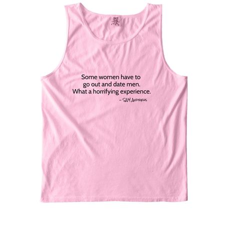 End the Experience, a Blossom Comfort Colors Tank Top