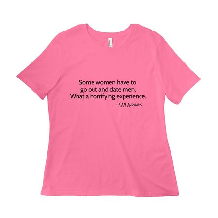 End the Experience, a Charity Pink Women?s Relaxed Cotton Tee