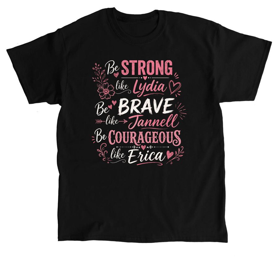 Lydia, Jannell, & Erica&nbsp;, a Black Classic Unisex Tee