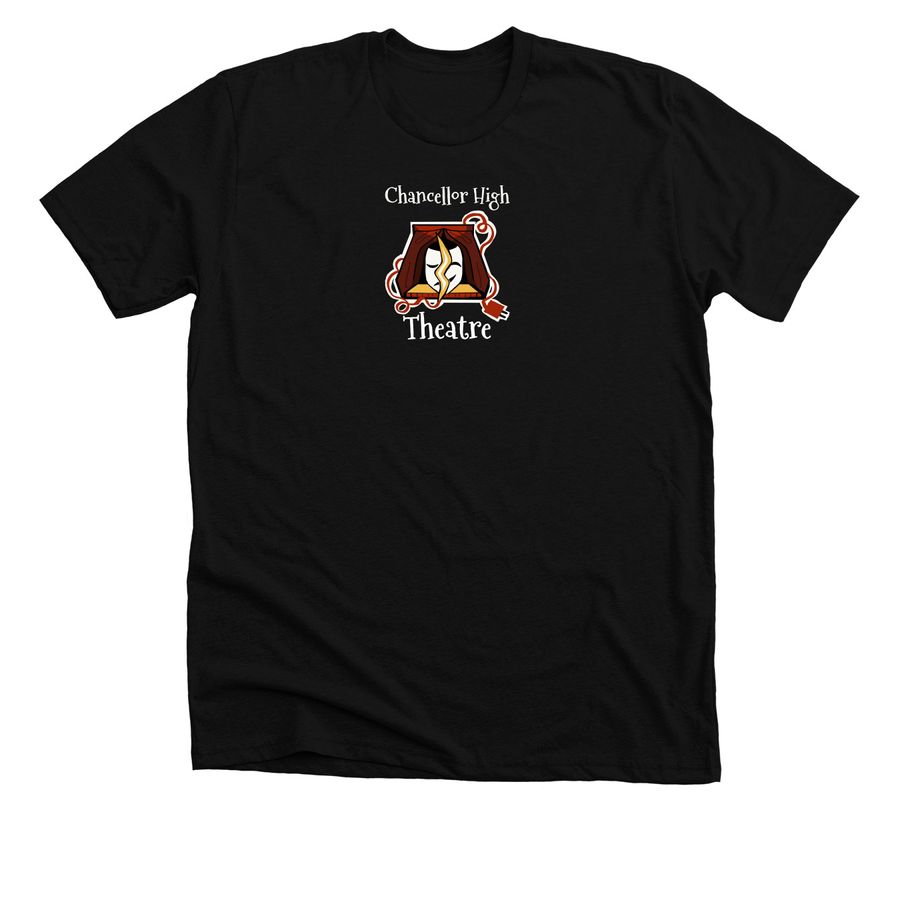 Chancellor Theatre Fall Shirt Sale '26, a Solid Black Blend Premium Unisex Tee