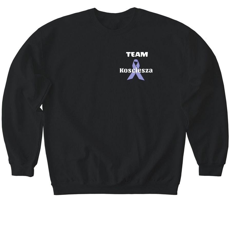 Team Kosciesza&nbsp;, a Black Softstyle Crewneck Sweatshirt