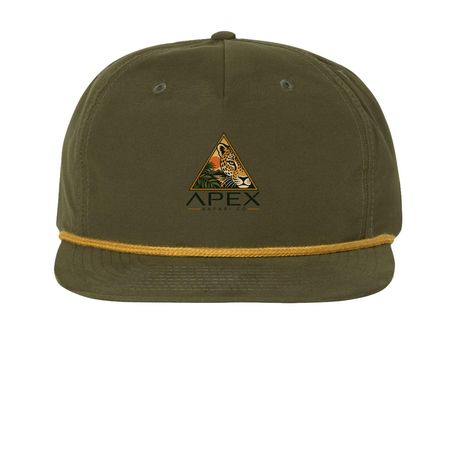Apex Safari Co Hats, a Loden/ Amber Gold Printed Umpqua Snapback Cap