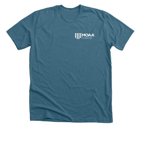 Stronger Together - 2026 MOAA Charitee, a Heather Deep Teal Premium Unisex Tee