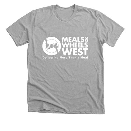 MOWW Legacy Logo - Tees and More, a Athletic Heather Premium Unisex Tee