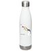 Wetland Water Bottle 2, a White Stainless Steel Water Bottle