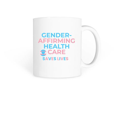 GAC Saves Lives Cups, a White Coffee Mug