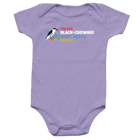 Hatchling Line, a Lavender Infant Onesie