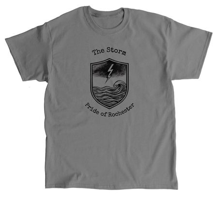 Pride of Rochester Fall 2026 Show Merch, a Charcoal Classic Unisex Tee
