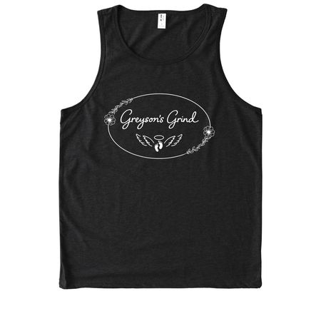 Greyson?s Grind, a Deep Black Allmade Eco Triblend Tank