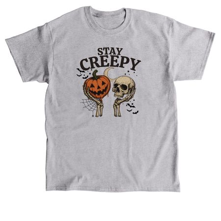 Stay Creepy, a Sport Grey Classic Unisex Tee