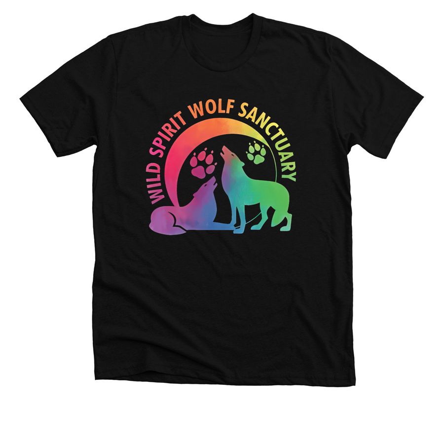 Wild Spirit Pride&nbsp;, a Solid Black Blend Premium Unisex Tee