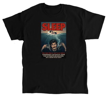 Deep Sleep, a Black Classic Unisex Tee