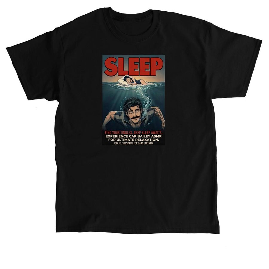 Deep Sleep, a Black Classic Unisex Tee