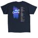 Welcome to the North Country, Navy, a Navy Classic Unisex Tee (back-view)