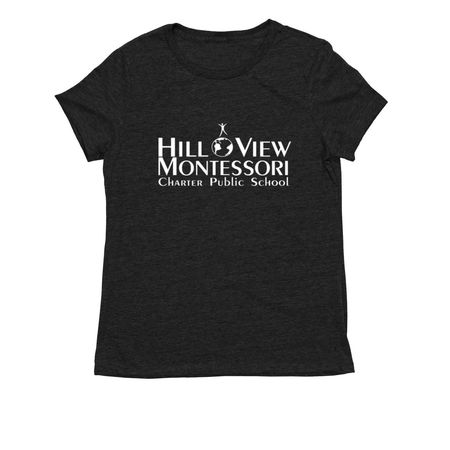Hill View Montessori Store, a Space Black Allmade Eco Triblend Women?s Tee