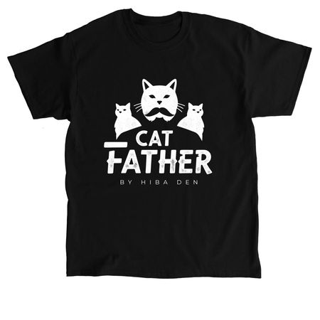 Cat Father&nbsp;, a Black Classic Unisex Tee