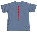 Sound And Fury, a Blue Jean Comfort Colors Unisex Tee (back-view)