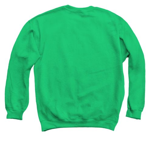 Hooked Tattoo Flash Outline! Irish Green Sweatshirt