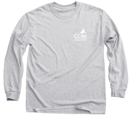 Seahorse - protect our reefs, a Sport Grey Classic Long Sleeve Tee