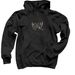 Butterfly Hoodie, a Black Pullover Hoodie