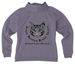OMHS Zip Hoodie, a Cosmic Purple Allmade Women?s Organic CVC Zip-Up Hoodie (back-view)