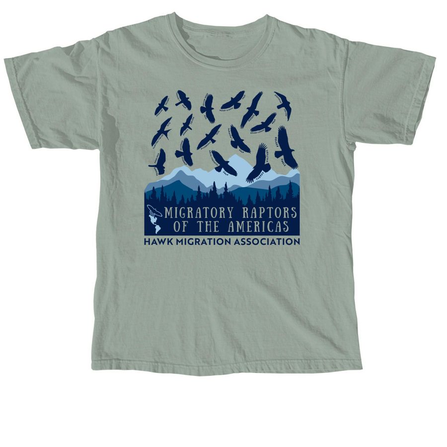 Migratory Raptors of the Americas Shirt, a Bay Comfort Colors Unisex Tee