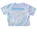CBMT Honeybees 26-27, a Lagoon Women's Tie Dye Cropped Tee (back-view)