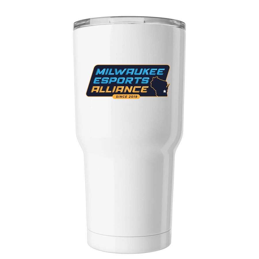 Tumbler, a White Insulated Tumbler