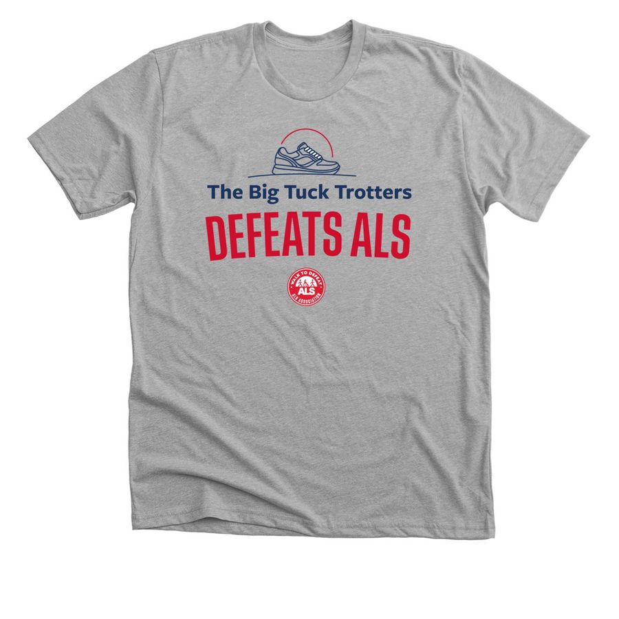 big tuck, a Athletic Heather Premium Unisex Tee