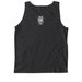 Cuckoo Tank, a Black Comfort Colors Tank Top (back-view)