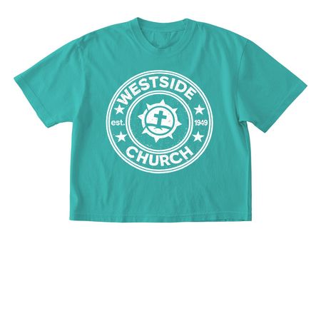 KINGDOM KIDS FUNDRAISER, a Chalky Mint Comfort Colors Boxy Tee