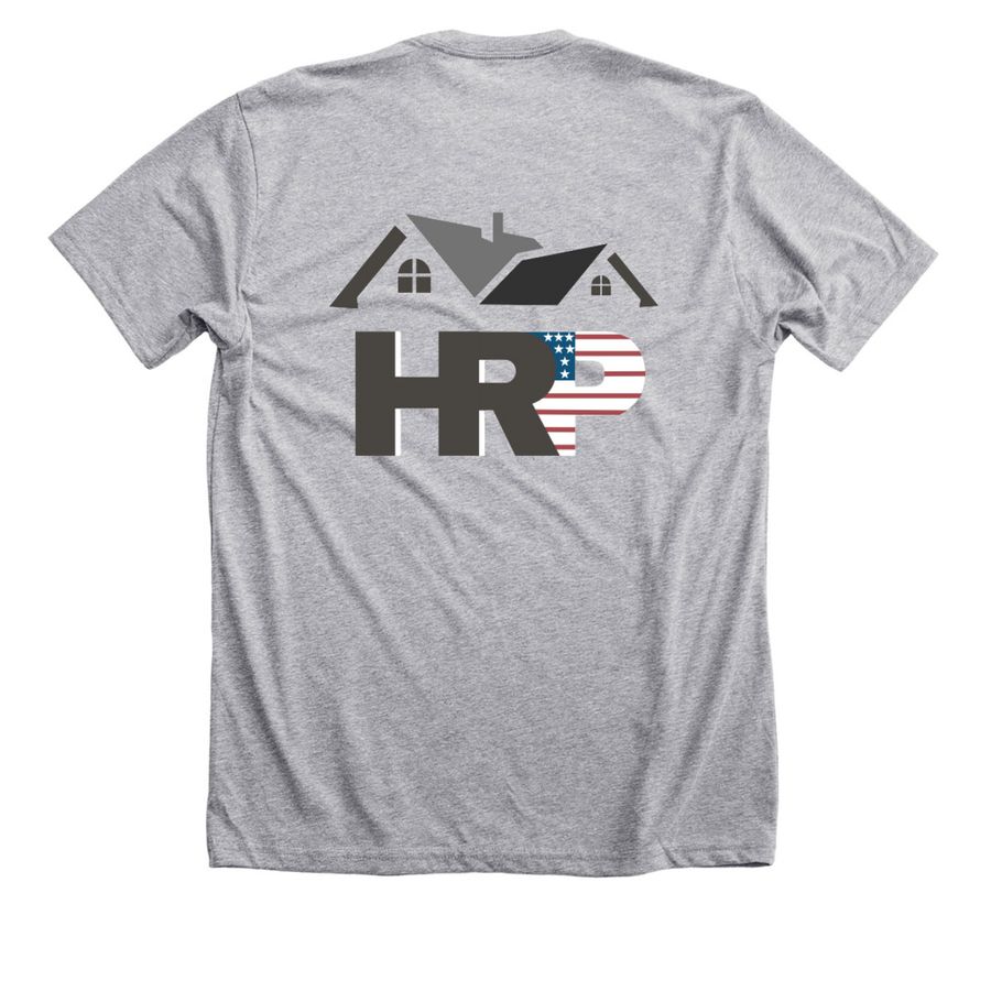 HRP 1st Edition, a Athletic Heather Premium Unisex Tee (back-view)