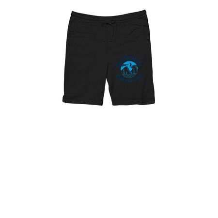 Summers coming, let your legs be free, a Black Midweight Fleece Shorts