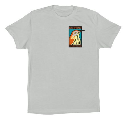 RAS - small color logo, a Silver Premium Cotton Tee