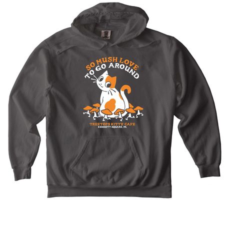 Treetops So "Mush" Love&nbsp;, a Pepper Comfort Colors Pullover Hoodie