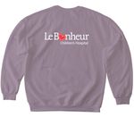 Le Bonheur Boo Boo Crew, a Paragon Softstyle Crewneck Sweatshirt (back-view)