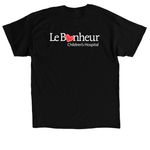 Le Bonheur Boo Boo Crew, a Black Classic Unisex Tee (back-view)