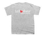 Le Bonheur Boo Boo Crew, a Sport Grey Youth Unisex Tee (back-view)