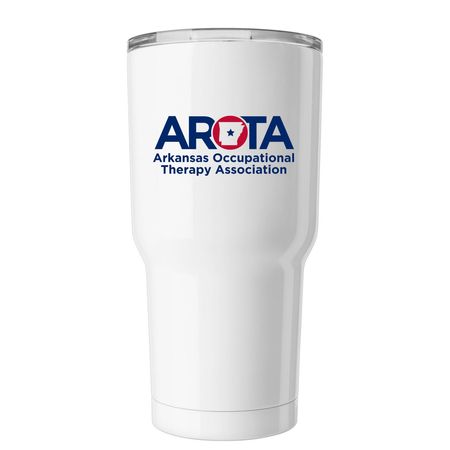 AROTA Insulated Tumbler, a White Insulated Tumbler