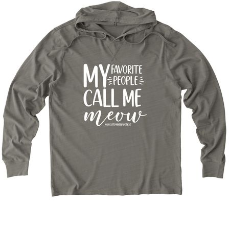 Kitten season medical fund, a Driftwood Grey Allmade Organic Cotton Mineral Dye Hoodie Tee