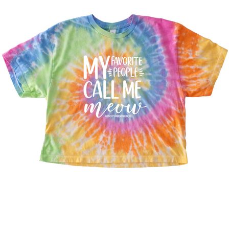 Kitten season medical fund, a Eternity Women's Tie Dye Cropped Tee