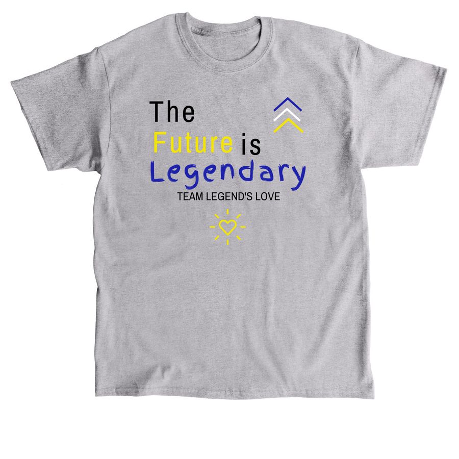 Team Legend?s Love for DSAMT, a Sport Grey Classic Unisex Tee