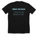 Whisker Tales Rescue&nbsp;, a Solid Black Blend Premium Unisex Tee (back-view)