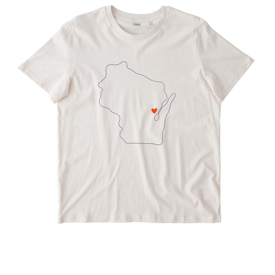Love for the Fox Cities, a Vintage White Stanley/Stella Unisex Crafter Tee