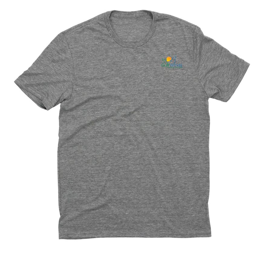 Connect with Nature - Fox, a Aluminum Grey Allmade Eco Triblend Unisex Tee