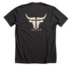 Josiah Showalter | ZUGU Records Sunrise Store, a Dark Grey Heather Premium Unisex Tee (back-view)